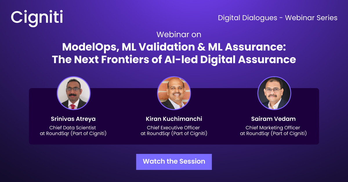 ModelOps, ML Validation & ML Assurance: The Next Frontiers of AI-led Digital Assurance